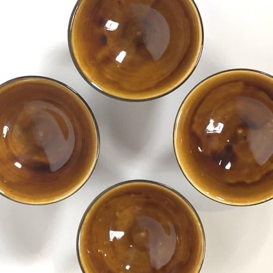 小鹿田焼　坂本浩二窯　飯碗　4寸　茶碗 - 3
