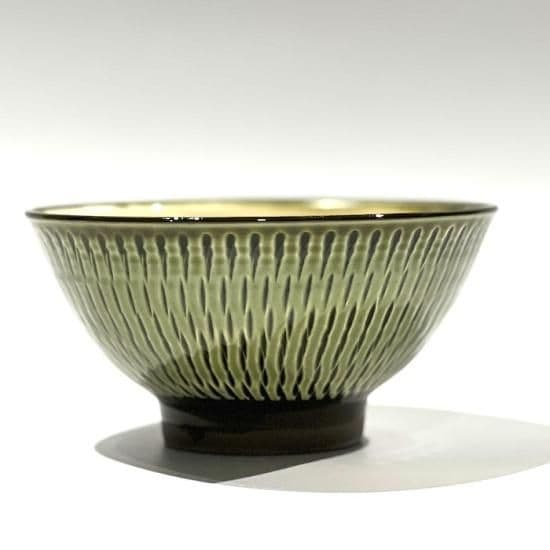 小鹿田焼　坂本浩二窯　4.5寸　大きめ　飯椀　茶碗 - 7