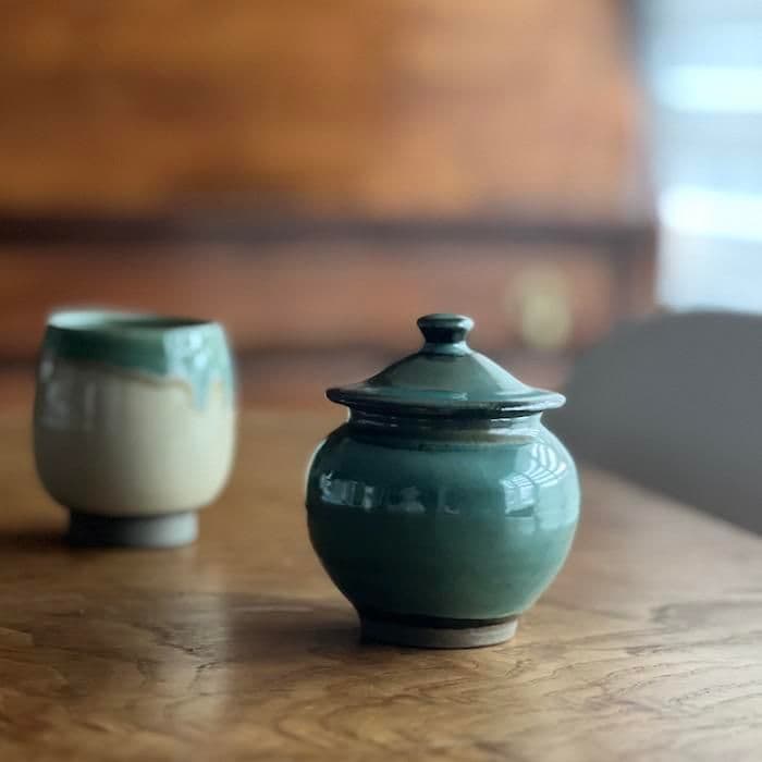 1合壺 小袋製陶所窯