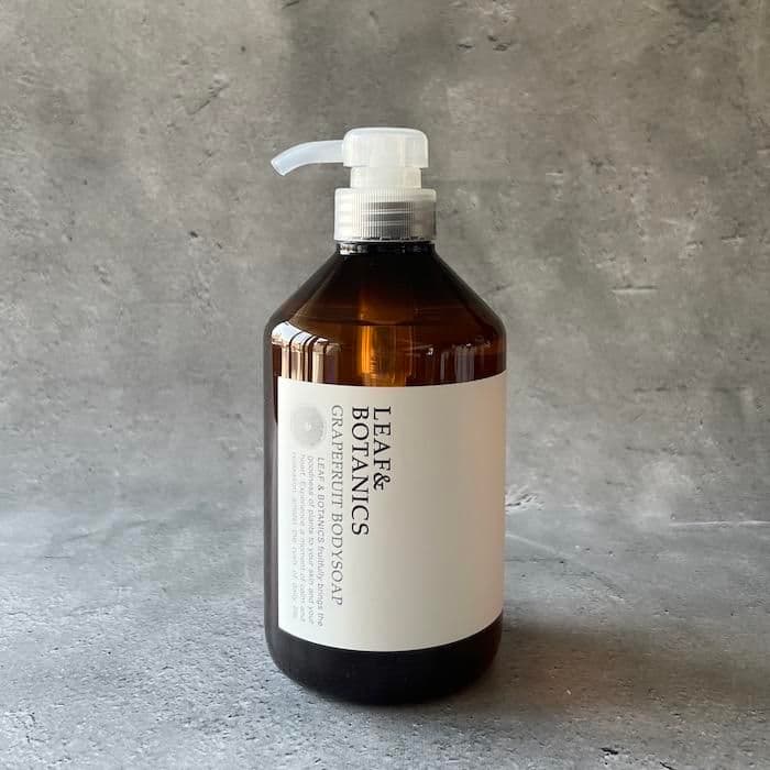 LEAF&BOTANICS ボディソープ 大 670ml グレープフルーツ・ラベンダー