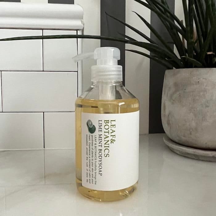 LEAF&BOTANICS ライムミント ボディソープ