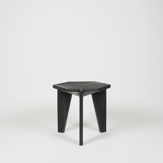 RECYCLED PLASTIC HEX SIDE TABLE - 2