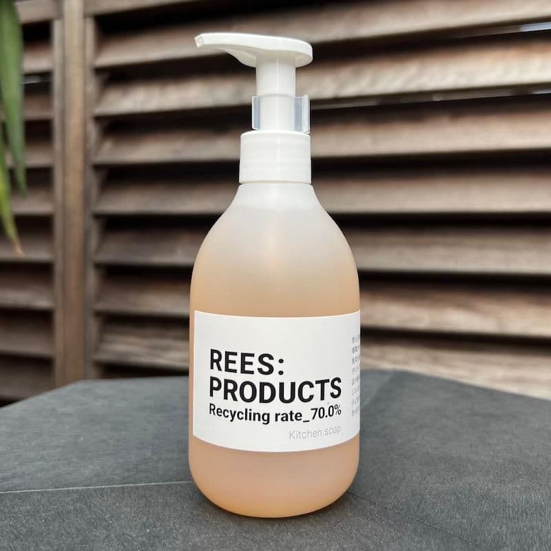 REES:PRODUCTS キッチンリキッドソープ（リサイクル率70%）