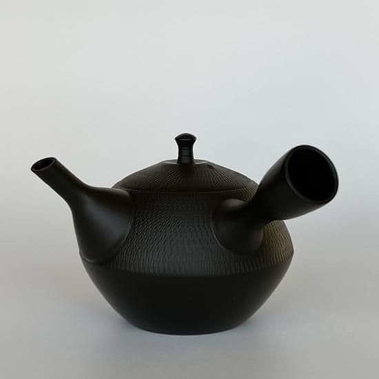 常滑急須　玉形飛びかんな　黒　(300ml / 1〜2人用) ・(450ml / 1〜4人用)北龍　梅原タツオ愛知 - 3