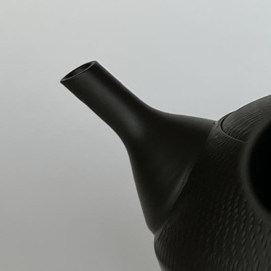 常滑急須　玉形飛びかんな　黒　(300ml / 1〜2人用) ・(450ml / 1〜4人用)北龍　梅原タツオ愛知 - 5