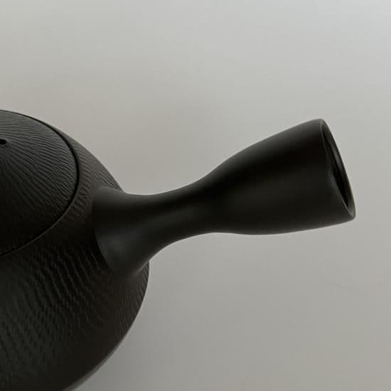 常滑急須　玉形飛びかんな　黒　(300ml / 1〜2人用) ・(450ml / 1〜4人用)北龍　梅原タツオ愛知 - 6