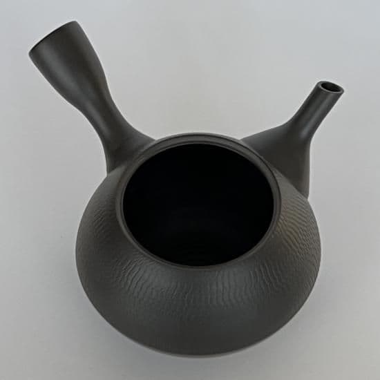 常滑急須　玉形飛びかんな　黒　(300ml / 1〜2人用) ・(450ml / 1〜4人用)北龍　梅原タツオ愛知 - 8
