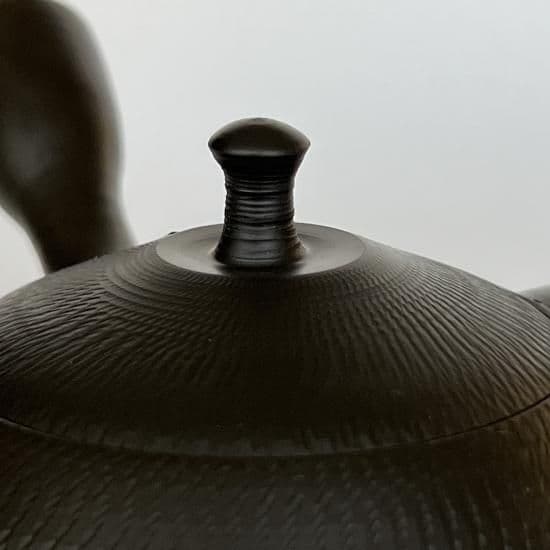 常滑急須　玉形飛びかんな　黒　(300ml / 1〜2人用) ・(450ml / 1〜4人用)北龍　梅原タツオ愛知 - 9