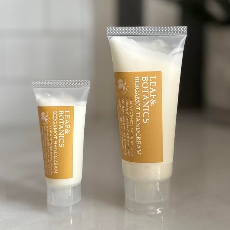 ハンドクリーム ベルガモット 65g / 20g 秋冬限定 松山油脂 LEAF&BOTANICS