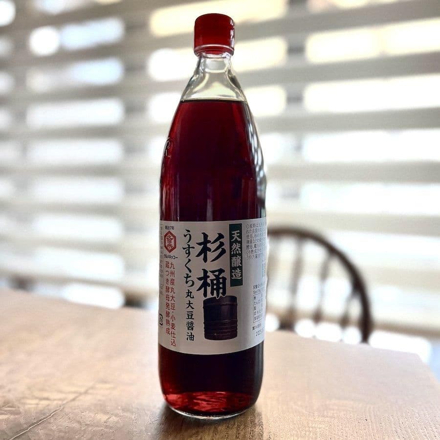 天然醸造 杉桶 薄口醤油 うすくちしょうゆ 無添加 クルメキッコー 福岡