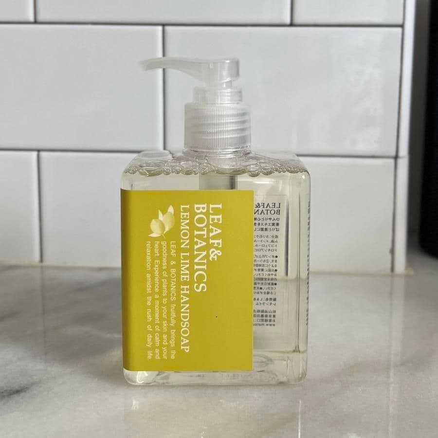 ハンドソープ レモンライム 松山油脂 LEAF&BOTANICS 東京